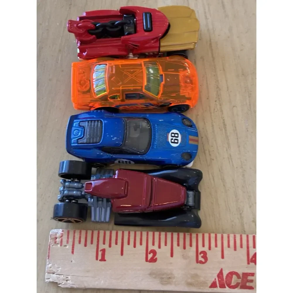 4 Hot Wheels EL SEGUNDO COUPE 68 Netflix 18 Mid Mill Hotweiler Mega Bite Loose